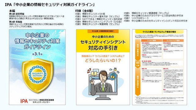 「中小企業の情報セキュリティ対策ガイドライン」改訂版が公開（第3.1版）