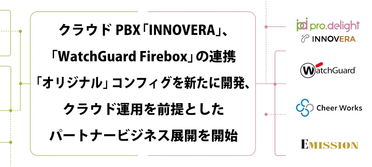 INNOVERA+WatchGuardプレスリリース サムネイル